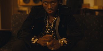 Movie still from “Small Axe” (2020), directed by Steve McQueen – Close Up shot, Low angle