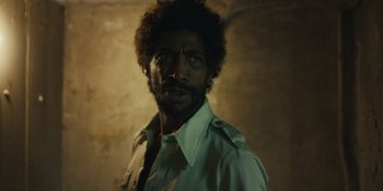 Movie still from “Small Axe” (2020), directed by Steve McQueen – Close Up shot, Low angle