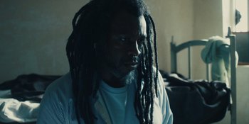 Movie still from “Small Axe” (2020), directed by Steve McQueen – Close Up shot, High angle