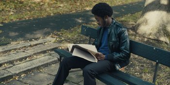 Movie still from “Small Axe” (2020), directed by Steve McQueen – Medium shot, High angle