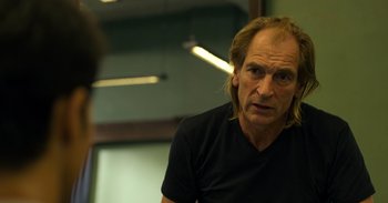 Movie still from “Yeh Ballet” (2020), directed by Sooni Taraporevala – A person wearing a black shirt; Close Up shot, Over the shoulder angle