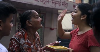 Movie still from “Yeh Ballet” (2020), directed by Sooni Taraporevala – Close Up shot, Over the shoulder angle