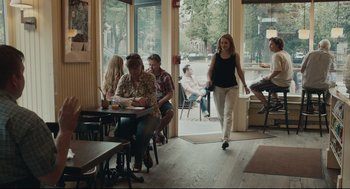 Movie still from “Spotlight” (2015), directed by Tom McCarthy – Wide shot, Over the shoulder angle