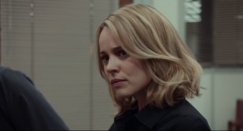 Movie still from “Spotlight” (2015), directed by Tom McCarthy – Close Up shot, Over the shoulder angle