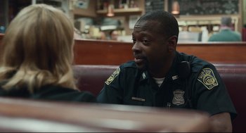 Movie still from “Spotlight” (2015), directed by Tom McCarthy – Close Up shot, Over the shoulder angle