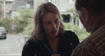 Movie still from “Spotlight” (2015), directed by Tom McCarthy – Close Up shot, Over the shoulder angle