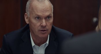Movie still from “Spotlight” (2015), directed by Tom McCarthy – Close Up shot, Over the shoulder angle
