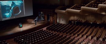 Movie still from “Steve Jobs” (2015), directed by Danny Boyle – Extreme Wide shot, High angle