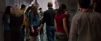 Movie still from “Steve Jobs” (2015), directed by Danny Boyle – Medium shot, Over the shoulder angle