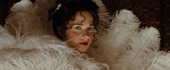 Movie still from “The Assassination of Jesse James by the Coward Robert Ford” (2007), directed by Andrew Dominik – A person wearing a dress; Close Up shot, High angle