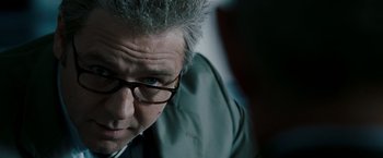 Movie still from “Body of Lies” (2008), directed by Ridley Scott – Close Up shot, Over the shoulder angle