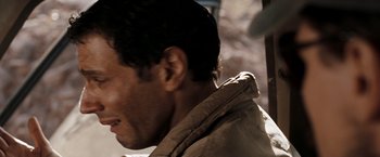 Movie still from “Body of Lies” (2008), directed by Ridley Scott – Close Up shot, High angle