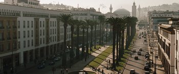 Movie still from “Body of Lies” (2008), directed by Ridley Scott – Extreme Wide shot, High angle