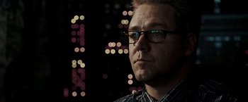 Movie still from “Body of Lies” (2008), directed by Ridley Scott – Close Up shot, Over the shoulder angle