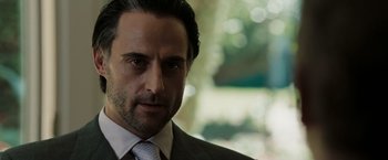 Movie still from “Body of Lies” (2008), directed by Ridley Scott – Close Up shot, Over the shoulder angle