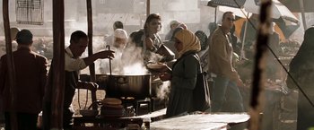 Movie still from “Body of Lies” (2008), directed by Ridley Scott – Wide shot, Low angle