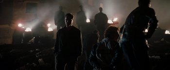 Movie still from “Body of Lies” (2008), directed by Ridley Scott – Wide shot, Low angle