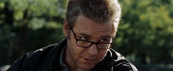 Movie still from “Body of Lies” (2008), directed by Ridley Scott – Close Up shot, Over the shoulder angle