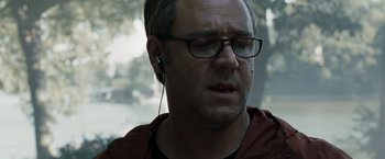 Movie still from “Body of Lies” (2008), directed by Ridley Scott – Close Up shot, Over the shoulder angle