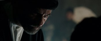 Movie still from “Body of Lies” (2008), directed by Ridley Scott – Close Up shot, Over the shoulder angle