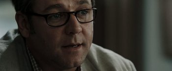 Movie still from “Body of Lies” (2008), directed by Ridley Scott – Close Up shot, Over the shoulder angle