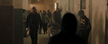 Movie still from “Body of Lies” (2008), directed by Ridley Scott – Wide shot, Over the shoulder angle