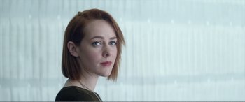 Movie still from “The Neon Demon” (2016), directed by Nicolas Winding Refn – Close Up shot, Low angle