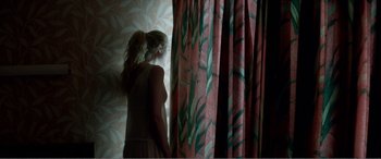 Movie still from “The Neon Demon” (2016), directed by Nicolas Winding Refn – Medium shot, Low angle