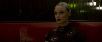Movie still from “The Neon Demon” (2016), directed by Nicolas Winding Refn – Close Up shot, Low angle