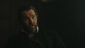 Movie still from “The Underground Railroad” (2021), directed by Barry Jenkins – Close Up shot, Over the shoulder angle