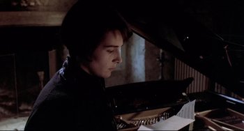 Movie still from “Three Colors: Blue” (1993), directed by Krzysztof Kieslowski – Close Up shot, High angle