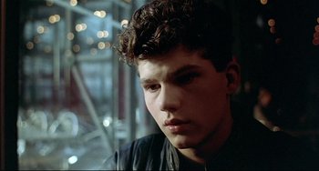 Movie still from “Three Colors: Blue” (1993), directed by Krzysztof Kieslowski – Close Up shot, Over the shoulder angle