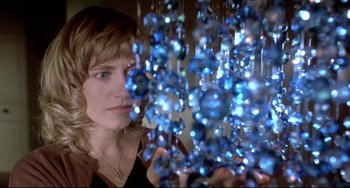 Movie still from “Three Colors: Blue” (1993), directed by Krzysztof Kieslowski – Close Up shot, Over the shoulder angle