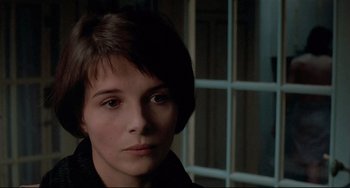 Movie still from “Three Colors: Blue” (1993), directed by Krzysztof Kieslowski – Close Up shot, High angle