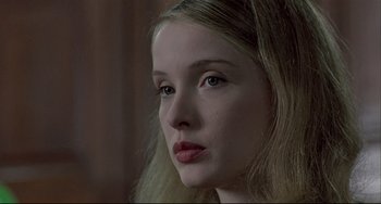 Movie still from “Three Colors: White” (1994), directed by Krzysztof Kieslowski – Close Up shot, Low angle