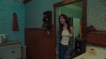 Movie still from “The Rolling Stones - Mess It Up” (2024), directed by Calmatic – Medium shot, Over the shoulder angle