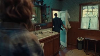 Movie still from “The Rolling Stones - Mess It Up” (2024), directed by Calmatic – Medium shot, Over the shoulder angle