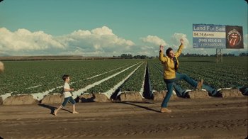 Movie still from “The Rolling Stones - Mess It Up” (2024), directed by Calmatic – Extreme Wide shot, Low angle