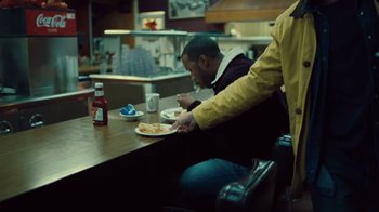 Movie still from “The Rolling Stones - Mess It Up” (2024), directed by Calmatic – Medium shot, High angle