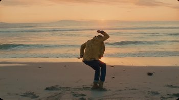 Movie still from “The Rolling Stones - Mess It Up” (2024), directed by Calmatic – Wide shot, Low angle