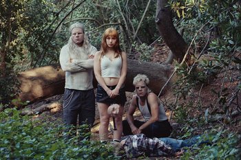 Movie still from “The Kid Laroi - Bleed” (2023), directed by Ramez Silyan – Wide shot, High angle