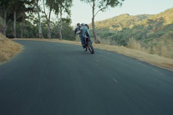 Movie still from “The Kid Laroi - Bleed” (2023), directed by Ramez Silyan – Wide shot, High angle