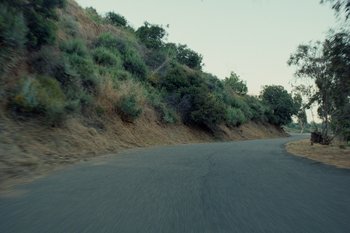Movie still from “The Kid Laroi - Bleed” (2023), directed by Ramez Silyan – Extreme Wide shot, High angle