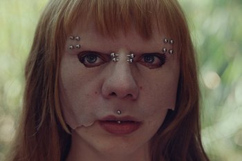 Movie still from “The Kid Laroi - Bleed” (2023), directed by Ramez Silyan – Extreme Close Up shot, High angle