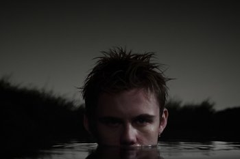 Movie still from “The Kid Laroi - Bleed” (2023), directed by Ramez Silyan – Close Up shot, Low angle