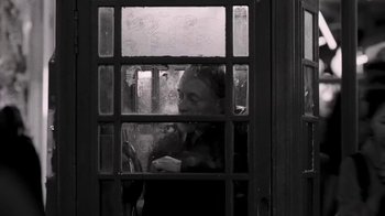 Movie still from “The Smile - Wall Of Eyes” (2023), directed by Paul Thomas Anderson – Medium shot, High angle
