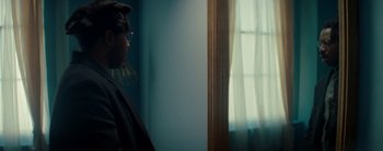 Movie still from “Sampha - Only” (2023), directed by Dexter Navy – Medium shot, Over the shoulder angle