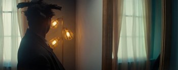 Movie still from “Sampha - Only” (2023), directed by Dexter Navy – Medium shot, Over the shoulder angle