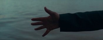 Movie still from “Sampha - Only” (2023), directed by Dexter Navy – Extreme Close Up shot, Overhead angle