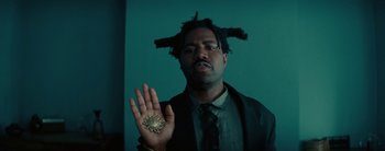 Movie still from “Sampha - Only” (2023), directed by Dexter Navy – Close Up shot, Overhead angle